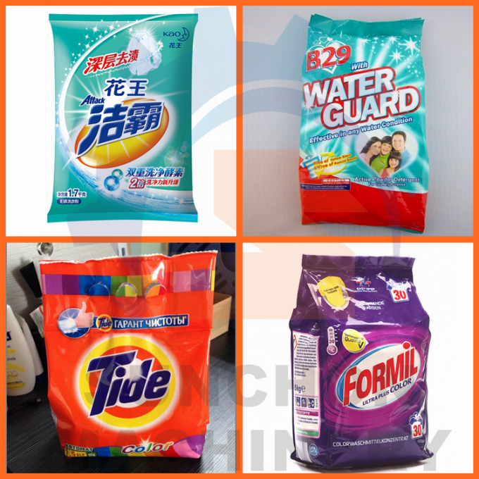 250g 500g 1000g Detergent Washing Powder Packaging Machine High Speed 5
