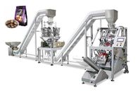 Small Bread Food Packing Machine , 304 Stainless Steel Packaging Machine For Snacks