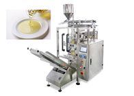 Low Noise Olive / Oil Pouch Packing Machine With Color Touch Screen
