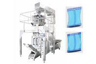 Vertical Automated Packing Machine , 10 Heads Weigher Rice Seal Pack Machine