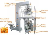 Snack Food Multihead Weigher Packing Machine Operated By Touch Screen