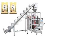 Rice / Pet Foods Packaging Machine With Lifting Conveyor Fast Speed 5 - 60 Bags / Min