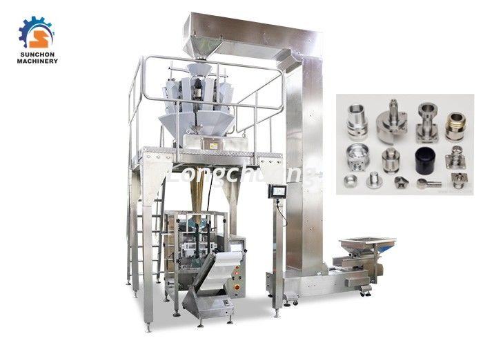 Small Hardware Automatic Weighing And Packaging Machine Mild / Stainless Steel Body
