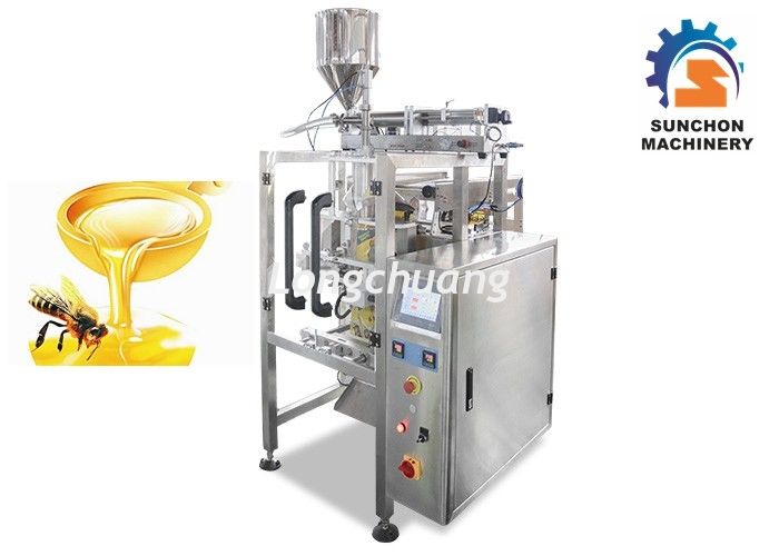 CE Approved Sachet Packing Machine Electric Driven 0.04 - 0.09mm Thick Film