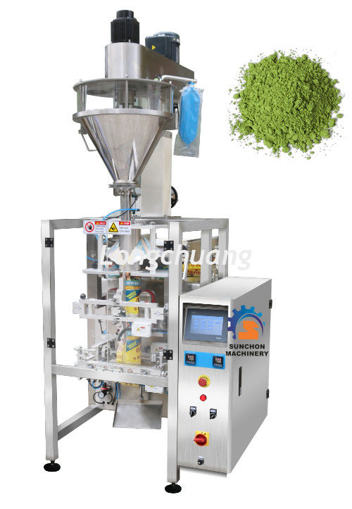 Green Tea Powder Packaging Machine 220V Input Voltage Anti Corrosion Surface