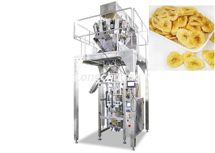 Dry Fruit Linear Weigher Packing Machine SS Material Z Type Bucket Elevator