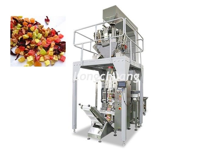 Fruit Salad Food Packing Machine Touch Screen Operated 4000ML Filling Range