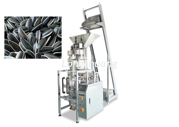 Quick Speed Sunflower Seeds Packing Machine , Automatic Weighing And Packing Machine