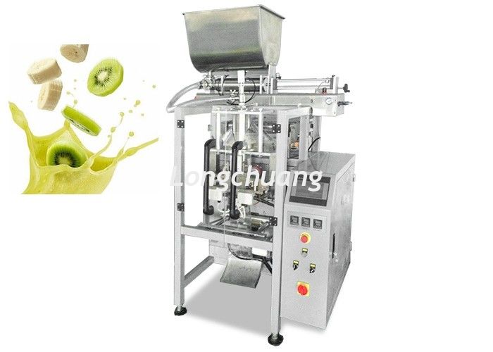 High Precision Juice Packaging Machine , Automatic Water Filling And