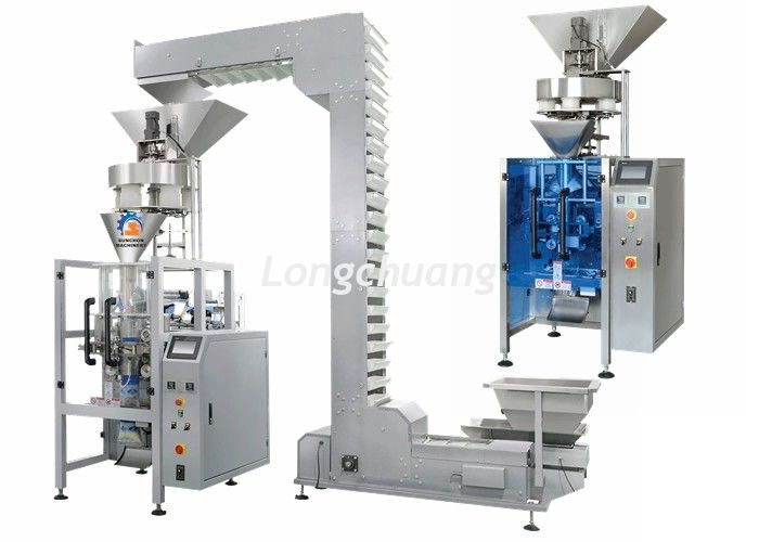 Automatic Form Fill And Seal Packaging Machines , Auger Vertical ...