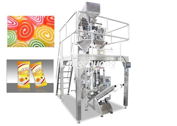 1 KG Food Packing Machine with PLC System Electric Driven Type