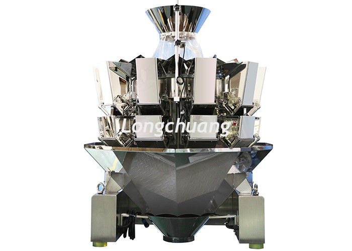 Reliable 10 Heads Combination Weigher , 1.3L Hopper Leak Proof Multi Weigh