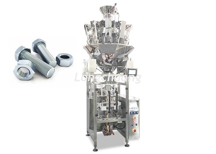 2000ml Volume Screw / Nail Automated Packing Machine With Printing Function