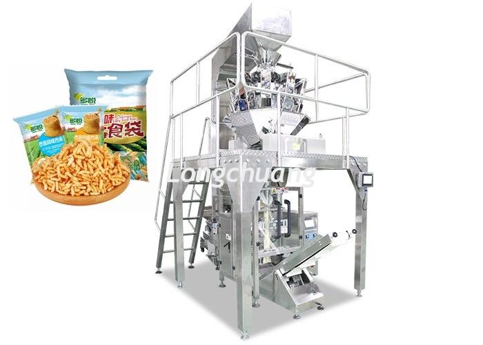 500g 1kg 5kg Automatic Parched Rice Grain Packing Machine For Chemical , Food