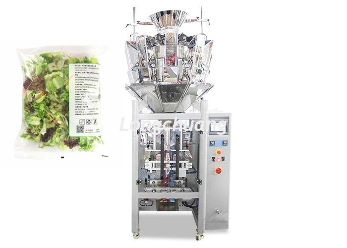 Plastic Packaging Material Mulit Function Fresh Vegetable Salad Packing Machine