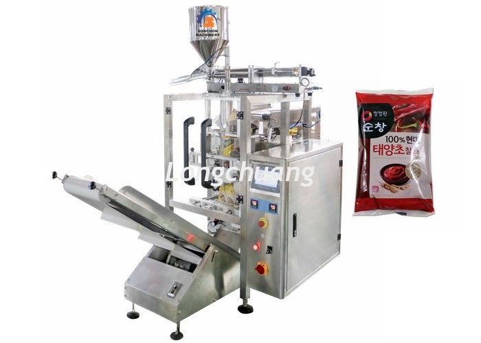 Sweet Chili Sauce/ Chili Sauce /Soy Sauce Liquid Fill Packaging Machine