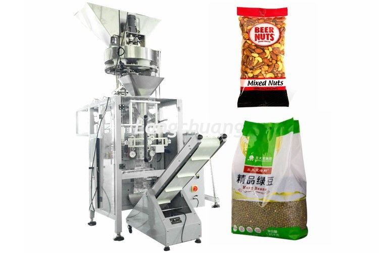 Volumetric Filler Almond Packing Machine , Automatic Seeds granule Packing Machine