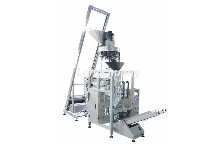 PLC Control Red Beans Packaging Machine Dosing by Voluemtric Filler