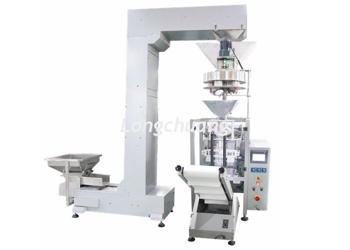 3.245 KW Granule Packing Machine For Sugar and Beans In Laminated Film Bag