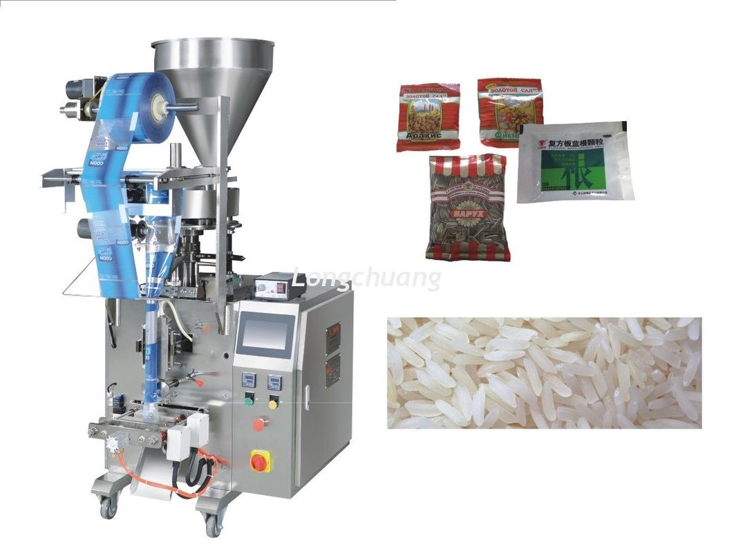 Small Snacks Packing Machine With Metal / Plastic Material 300Kg Weight