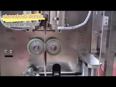 Easy operate! LC-60YZ chocolate sauce/strawberry sauce/fruit sauce packaging machine with stirrer