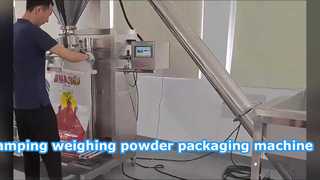 CE LC-FXC25-700 10kg-30kg Woven bag plastic bag Bag-clamping and weighing powder packaging machine