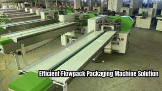 LC-350S Flow Pack Machine Efficient Packaging Solution Flow Pack Packaging Machineckag