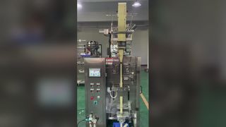 LC-60FBR freeze dried powder easy tear seal premium sachet packaging machine with round corner