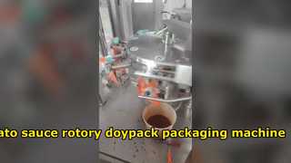 Hoge kwaliteit saus rotory doypack verpakkingsmachine melk rotory doypack verpakkingsmachine