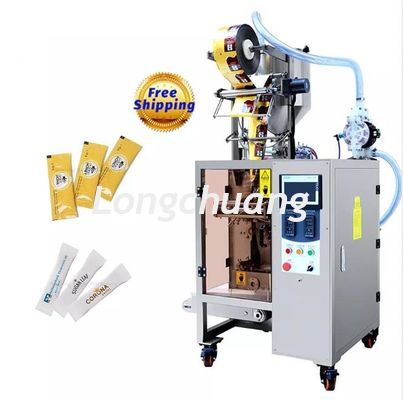 quality  Ketchup Sauce Liquid Filling And Sealing Machine Honey Small Sachet Packing Machine factory