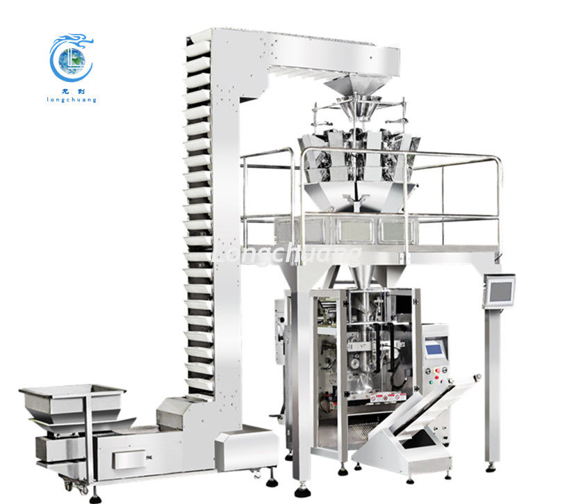 10 Head Multihead Weigher VFFS Machine for Frozen Foods