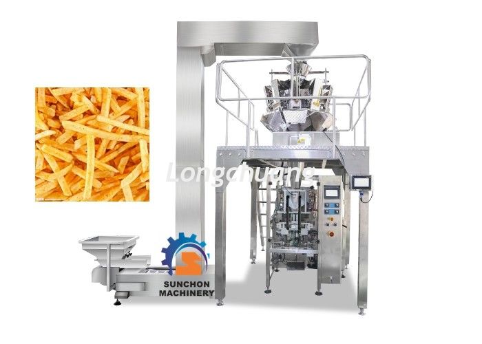 High Efficiency Vertical Automatic Packaging Machine For Popcorn , Snack Foods 1000ML Volume