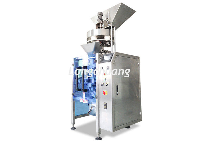 Stainless Steel Vertical Packaging Machine , Rice Packing Machine With Volumetric Cups
