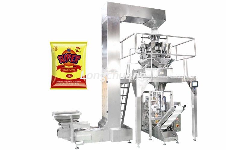 Precise Automatic Vegetable Nuts Packing Machine Fit Small Scale / Sachet Plastic Bag