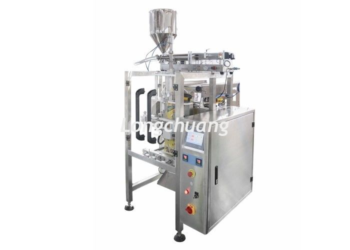 Stainless Steel Liquid Soybean Sauce Packaging Machine Dosing By Pump