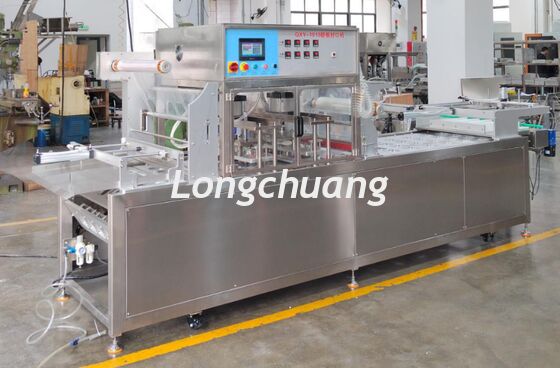 LC-672CF Fully Automatic Vucuum Disc Filling and Sealing Machine CE certificate